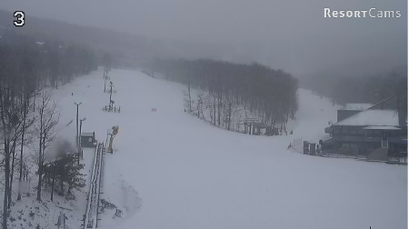 Snow at Massanutten Ski Resort