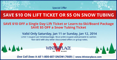 Coupon for Winterplace Ski Resort