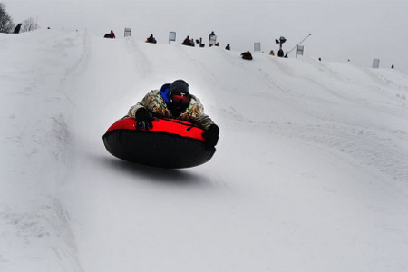 Tubing at Winterplace