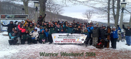 Wounded Warrior at Wintergreen Ski Resort