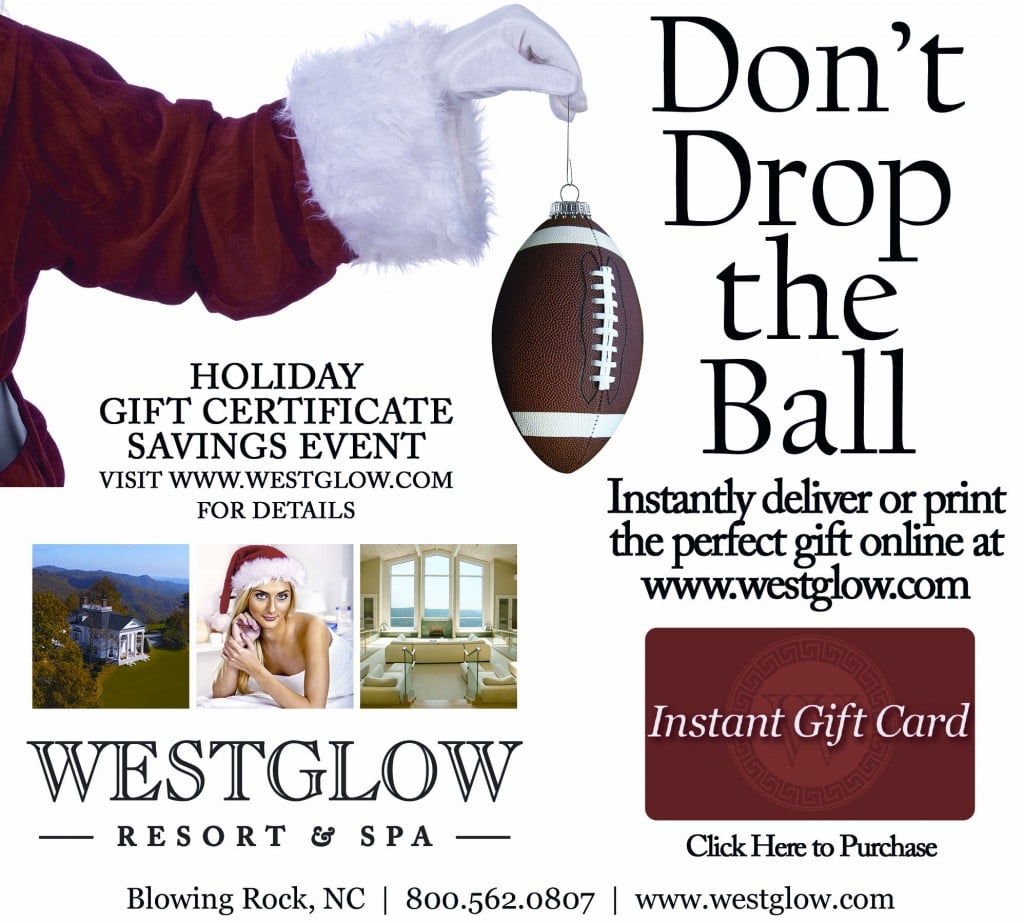 westglow spa Christmas Gift idea