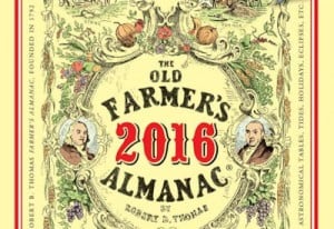 old farmers almanac 2016
