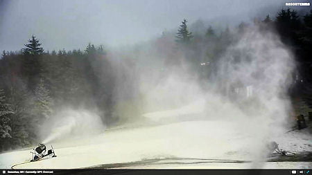Snowshoe Mountain making snow this AM at Silvercreek as well!