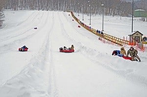 The tubing park features 10 lanes with runs of 1,200 feet.