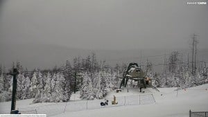 A look at Snowshoe before anyone was on it today. click to enlarge
