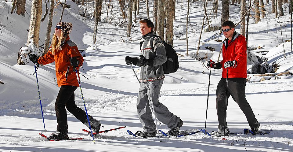 Snowshoeing at Sugar Mountain Resort. The southernmost ski area to offer the sport makes it free on January 9th! Sugar Mountain Photo by Todd Bush
