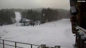Click to enlarge to see detail of snowfall at Snowshoe this morning!