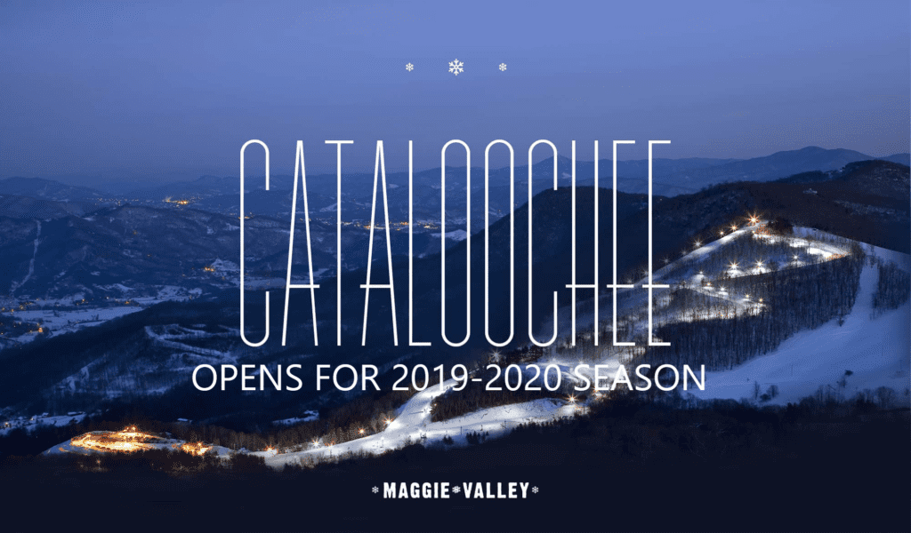 Cataloochee Ski area Opens for the 2019-2020 Ski & Snowboarding Season