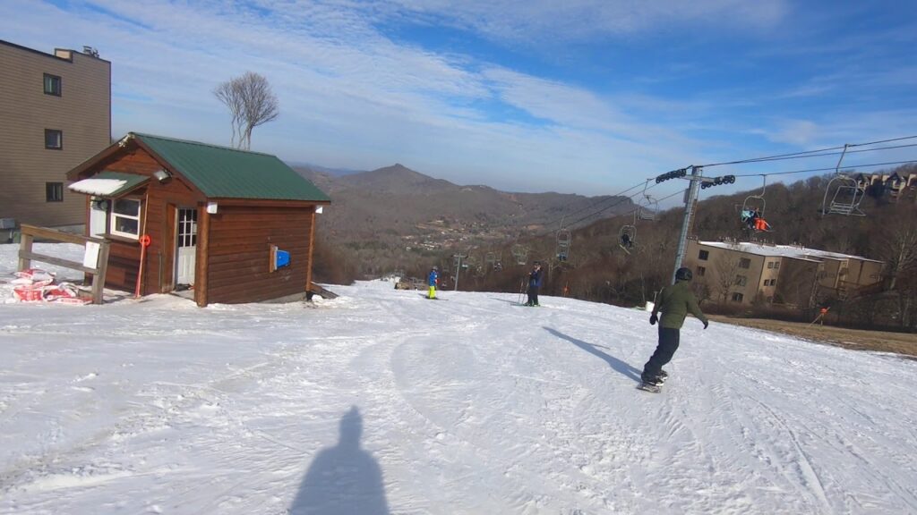 Quick Clip from Sugar Mountain Oma's Meadow Slope at Sugar Mountain