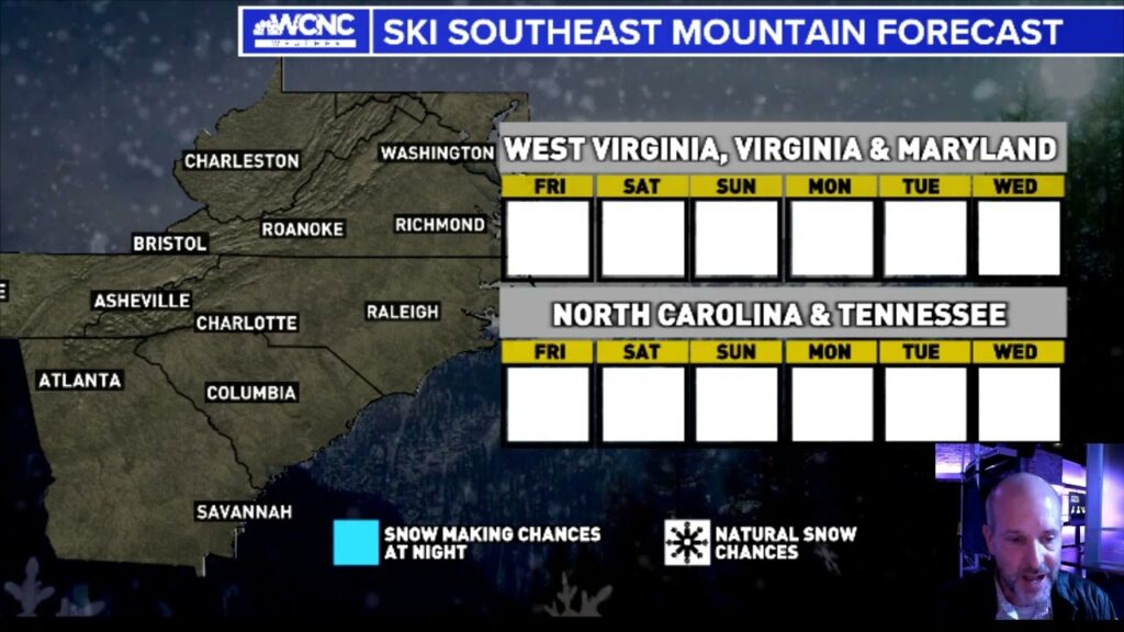 New Year's Weekend Ski Southeast Weather Update: Warm now but cold and snow coming in early 2023.